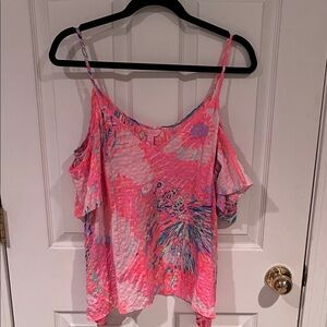 Lilly Pulitzer Aruna Top in Never Been Betta